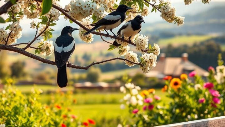 Elstern im Garten: Gut oder schlecht – Expertentipps