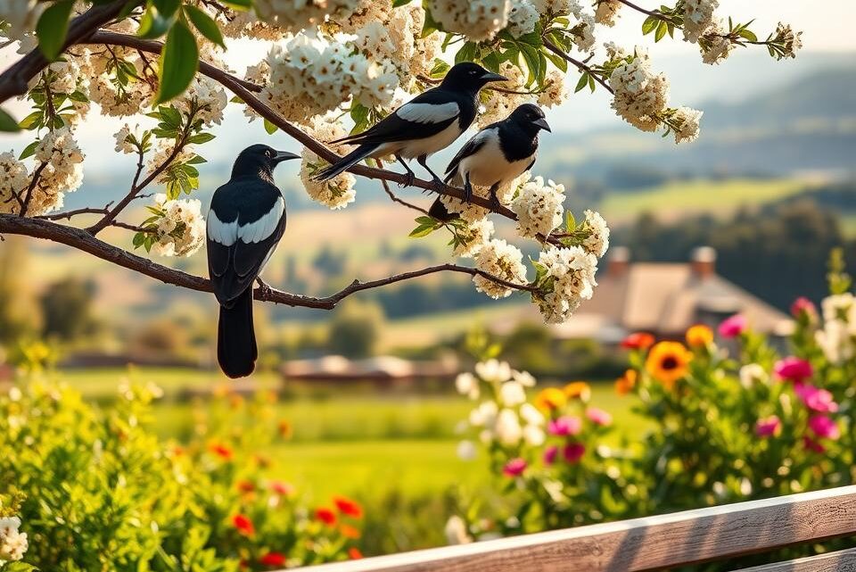 Elstern im Garten: Gut oder schlecht – Expertentipps