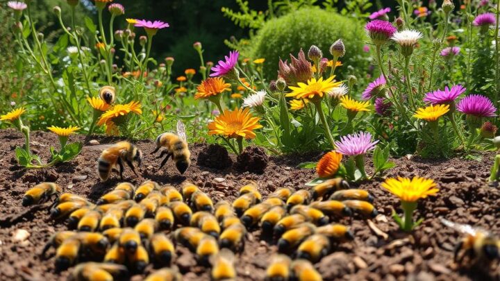 Erdbienen im Garten – Nützliche Wildbienen entdecken