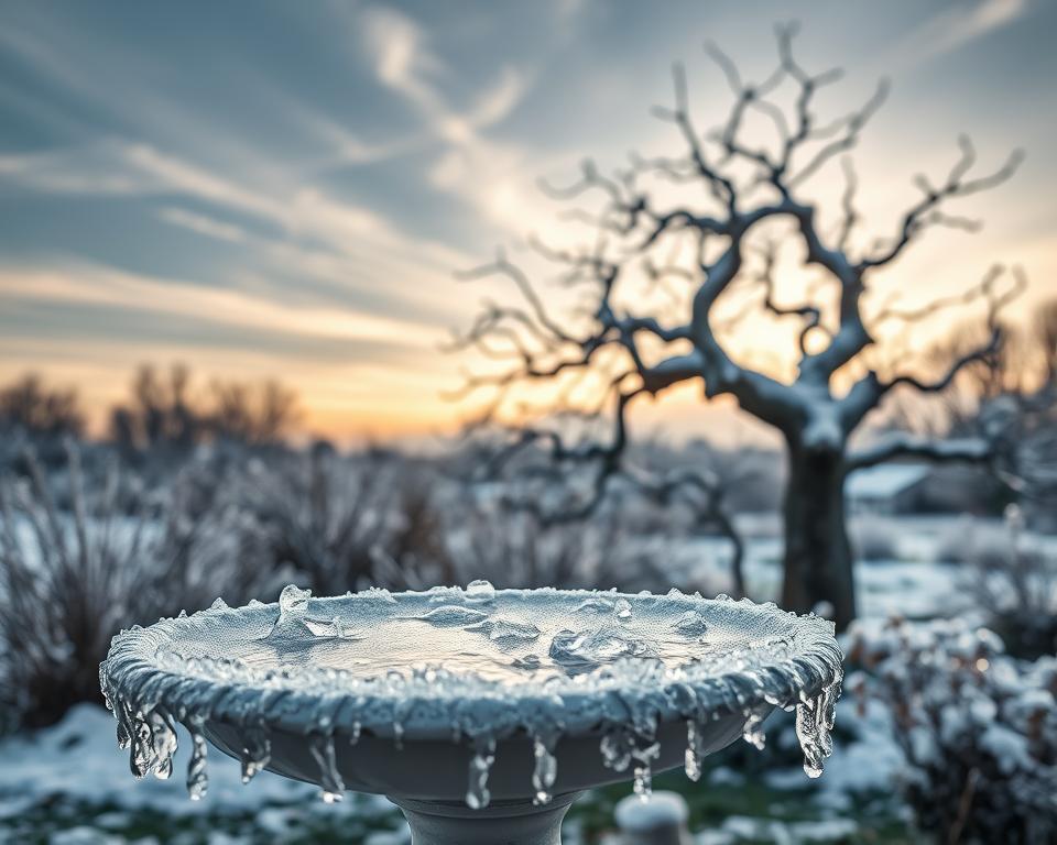 ersten frost erkennen