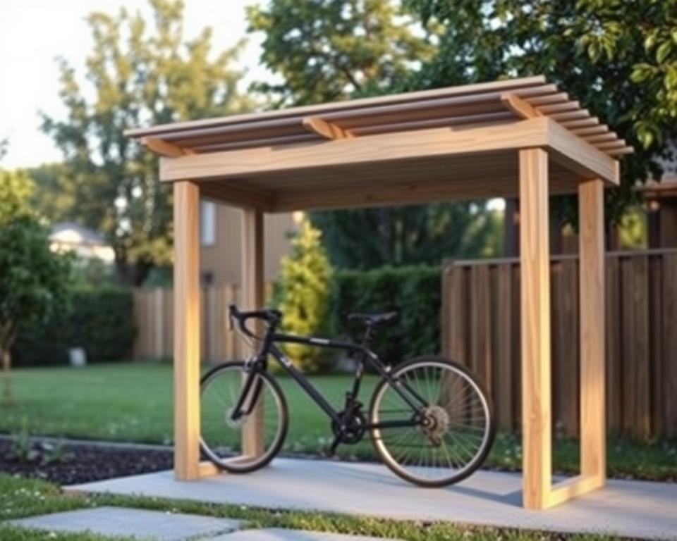 Fahrradüberdachung selber bauen – DIY Anleitung