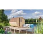 Fjordholz Fass-Sauna Niklas / Fichte natur / Holzo| Rabatt: 26%