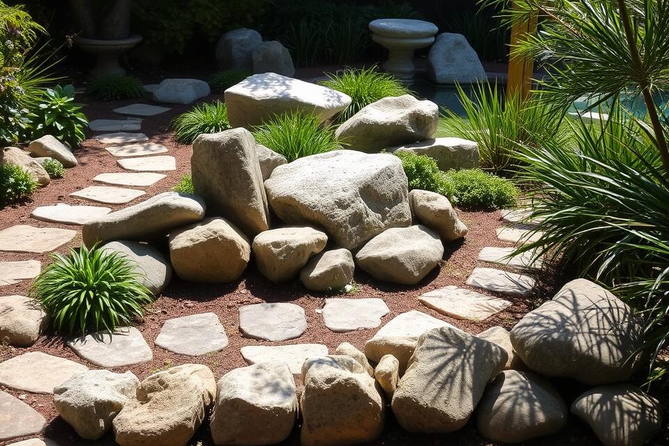 Feldsteine für den Garten: Natürliche Gartendekoration Feldsteine für den Garten: Natürliche Gartendekoration