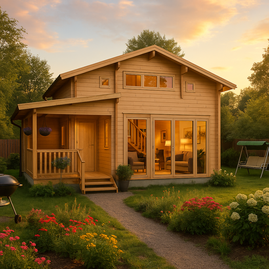 Fjordholz Ferien- und Freizeit Haus Modell Montrea Fjordholz Ferien- und Freizeit Haus Modell Montrea