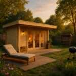 Fjordholz Flachdach Gartenhaus Modell Wanja 28| Rabatt: 26%|5x4m