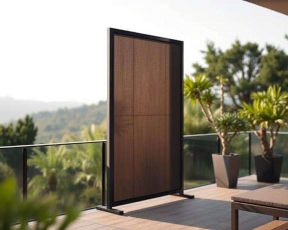 freistehender Terrassenschutz freistehender Terrassenschutz