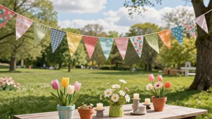 Frühlingsdeko für draussen selber machen – Anleitung