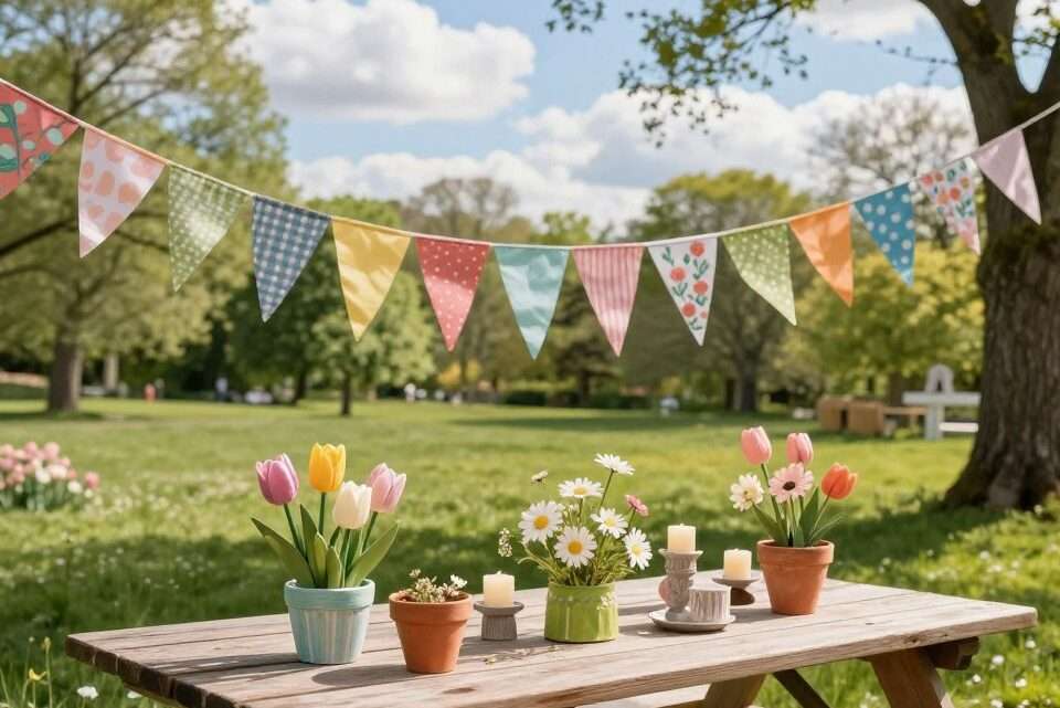 Frühlingsdeko für draussen selber machen – Anleitung