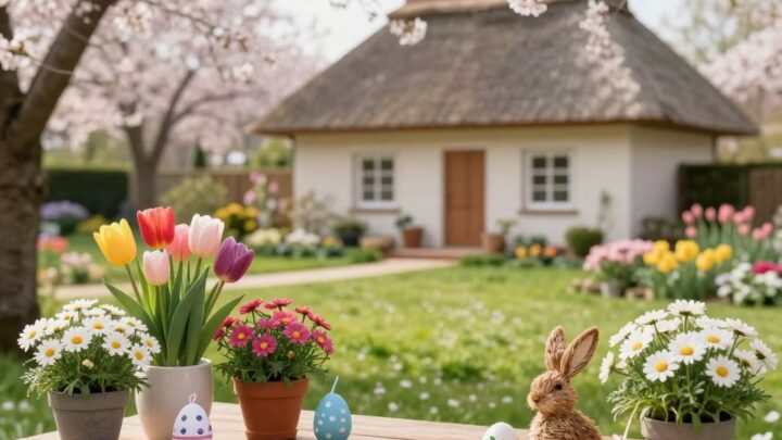 Frühlingsdeko für Haus und Garten: Ideen & Tipps