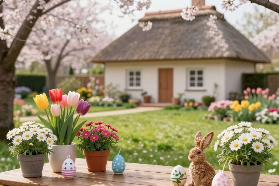 Frühlingsdeko für Haus und Garten: Ideen & Tipps