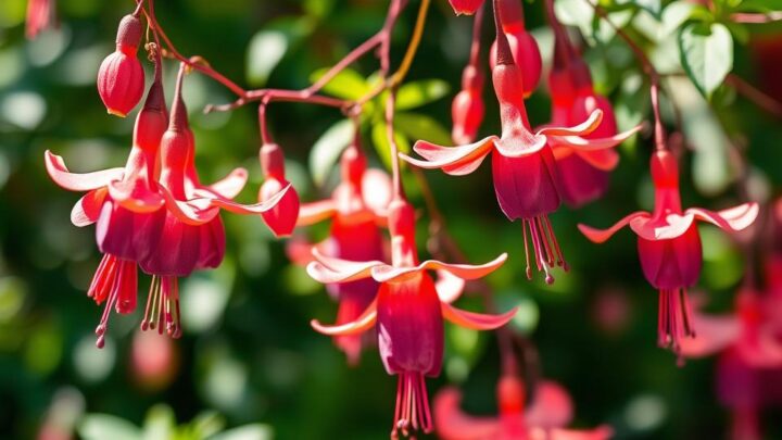Fuchsien pflege – Die besten Tipps für üppige Blüten