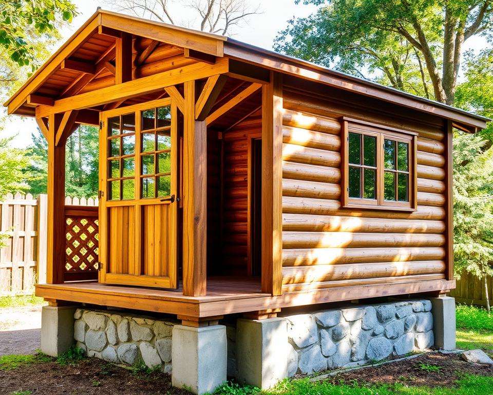 fundament gartenhaus holz