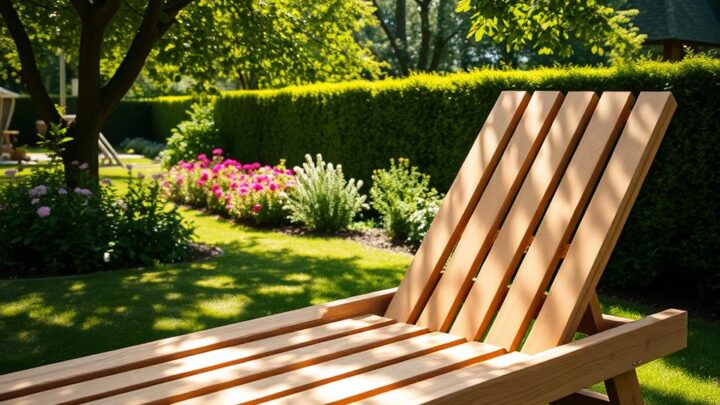 Garten Liegebank Holz – Entspannung für den Sommer