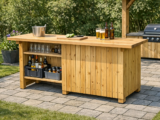 Gartenbar selber bauen – Bauanleitung Schritt für Schritt