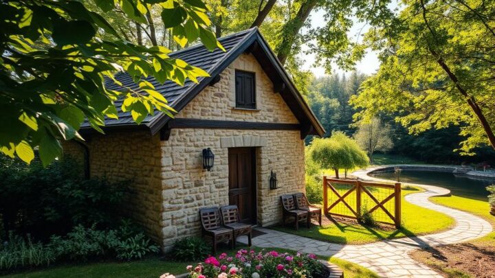 Gartenhaus bauen aus Stein – Schritt für Schritt Anleitung