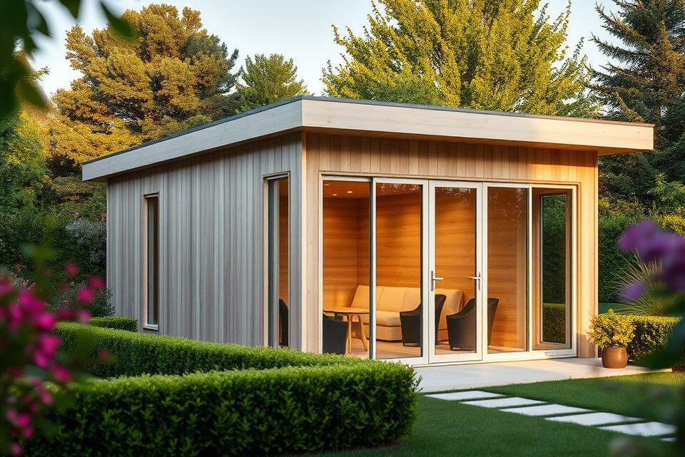 Gartenhaus Flachdach bauen – Anleitung und Planung Gartenhaus Flachdach bauen – Anleitung und Planung