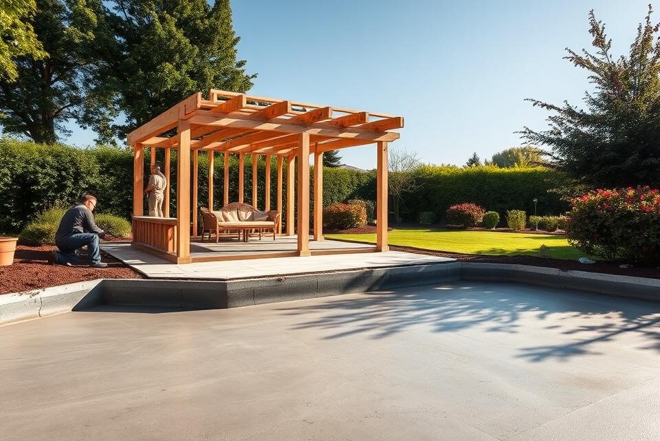 Gartenhaus fundament betonieren – Anleitung & Tipps Gartenhaus fundament betonieren – Anleitung & Tipps