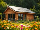 Gartenhaus mit Photovoltaik – nachhaltig & energieeffizient