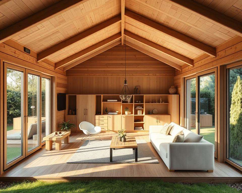 gartenhaus raumkonzept funktionalität