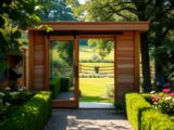 gartenhaus schiebetür selbst bauen