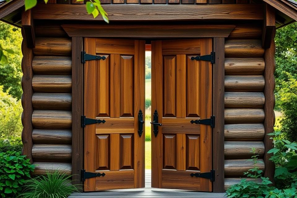Gartenhaus Türen selber bauen – DIY Anleitung Gartenhaus Türen selber bauen – DIY Anleitung