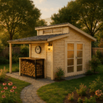 Gartenhaus Aktiva mit Schleppdach