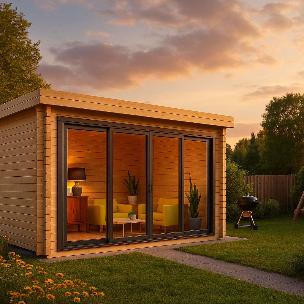Fjordholz Gartenhaus Alu Concept 44 A Fjordholz Gartenhaus Alu Concept 44 A