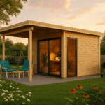 Fjordholz Gartenhaus Alu Concept 44 F