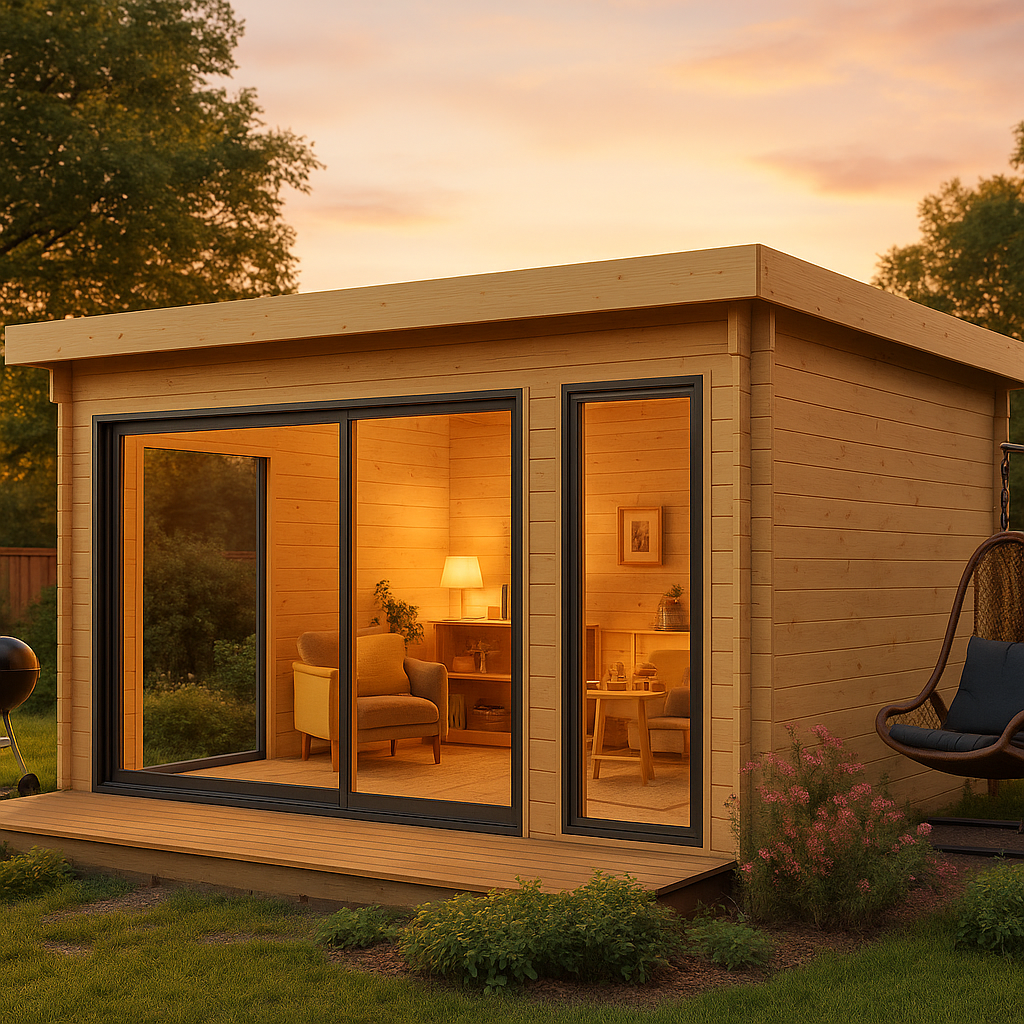 Fjordholz Gartenhaus Alu Concept 44 G Fjordholz Gartenhaus Alu Concept 44 G