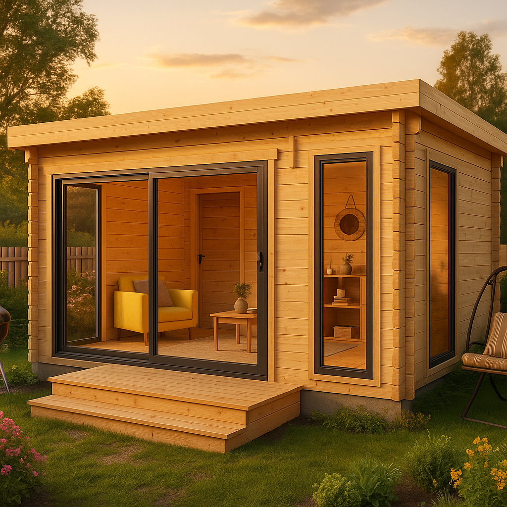 Fjordholz Gartenhaus Alu Concept 44 G Fjordholz Gartenhaus Alu Concept 44 G