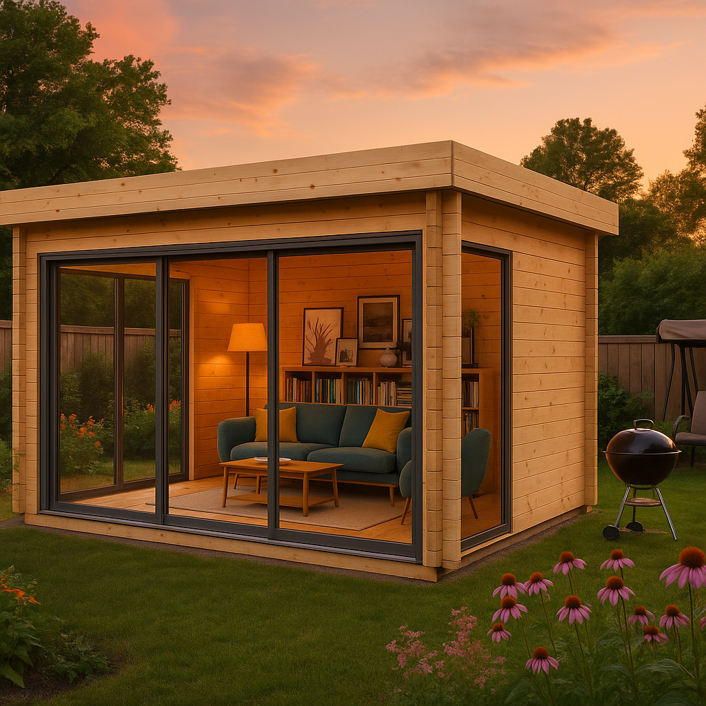 Fjordholz Gartenhaus Alu Concept 44 H Fjordholz Gartenhaus Alu Concept 44 H
