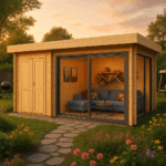 Fjordholz Gartenhaus Alu Concept 44 J