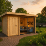 Fjordholz Gartenhaus Alu Concept 44 J