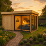 Fjordholz Gartenhaus Alu Concept 44 J