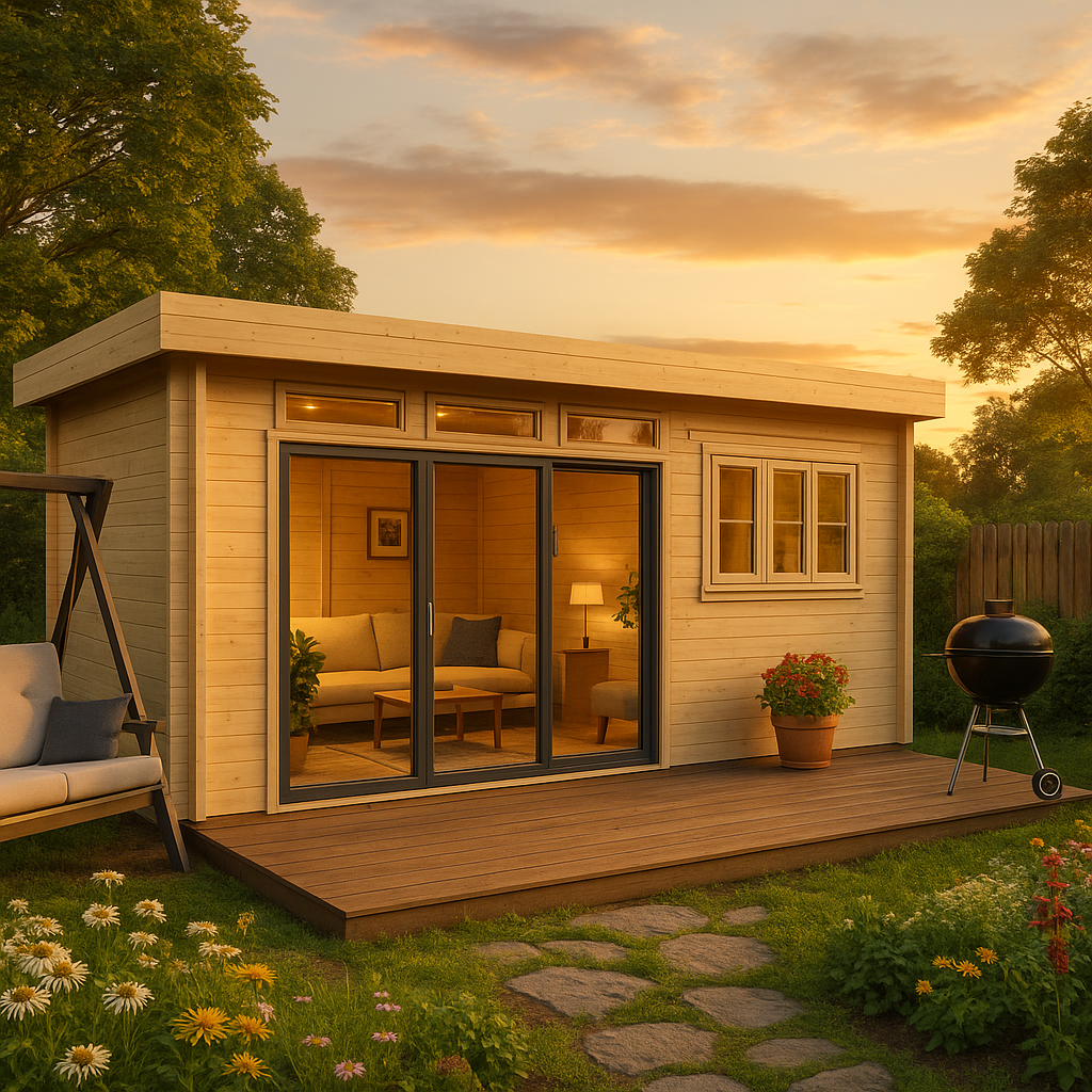 Fjordholz Gartenhaus Alu Concept 44 K Fjordholz Gartenhaus Alu Concept 44 K