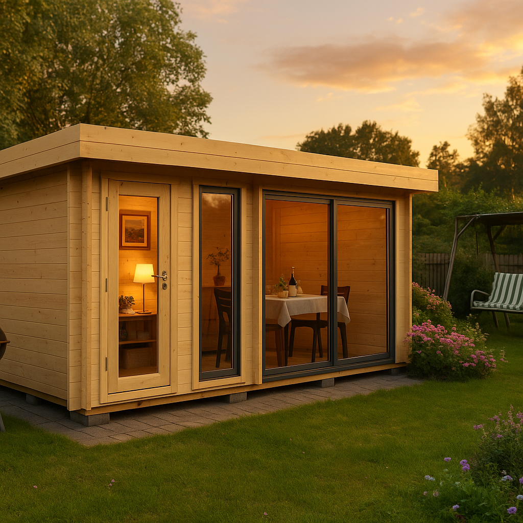 Fjordholz Gartenhaus Alu Concept 44 M Fjordholz Gartenhaus Alu Concept 44 M