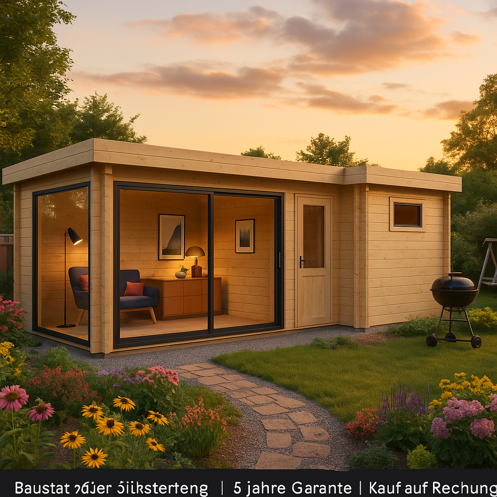 Fjordholz Gartenhaus Alu Concept 44 N Fjordholz Gartenhaus Alu Concept 44 N