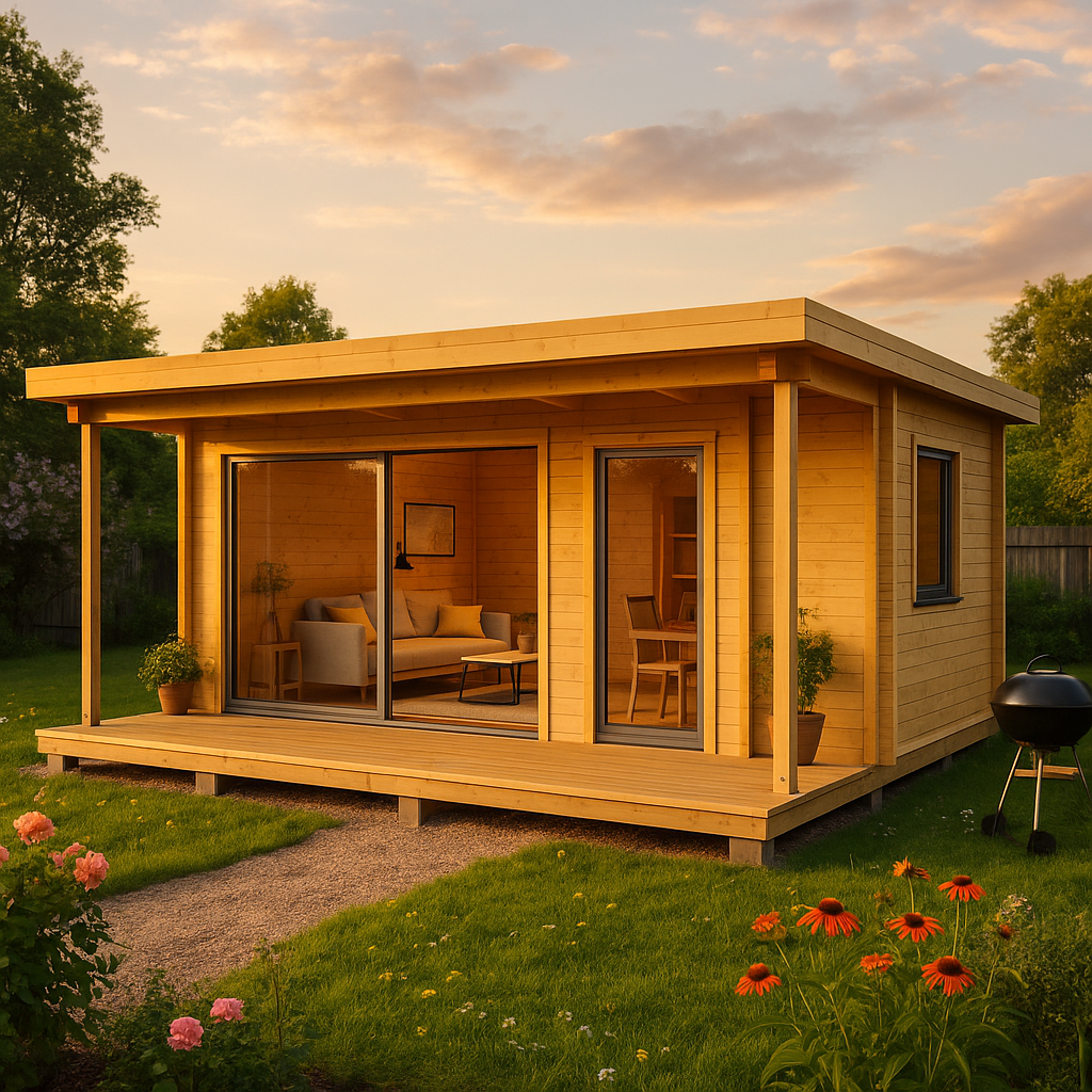 Fjordholz Gartenhaus Alu Concept 44 O Fjordholz Gartenhaus Alu Concept 44 O