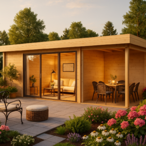 6x4m Fjordholz Gartenhaus Alu Concept 44 O| Rabatt: 26% Unkategorisiert online kaufen