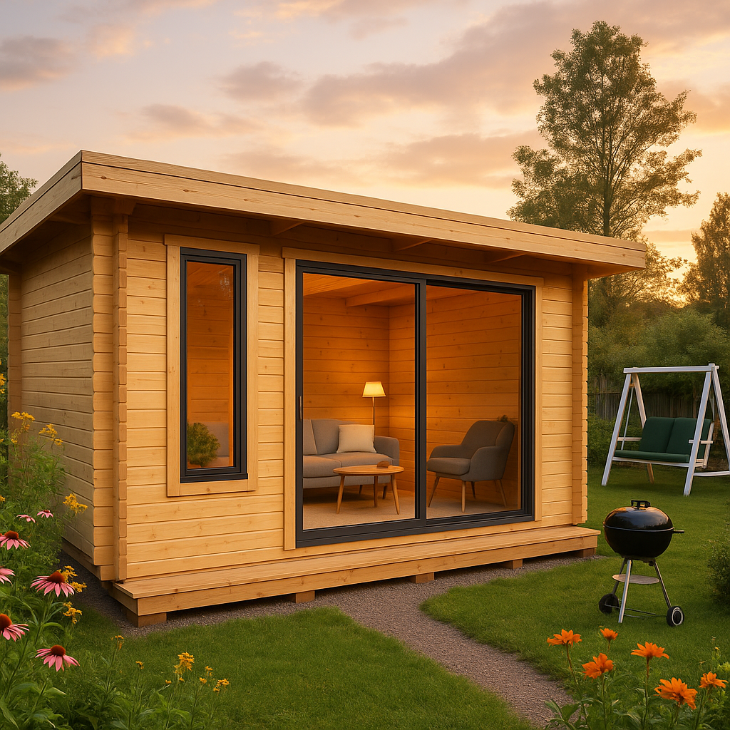 Fjordholz Gartenhaus Alu Concept 44 Q Fjordholz Gartenhaus Alu Concept 44 Q