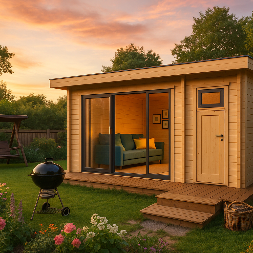 Fjordholz Gartenhaus Alu Concept 70 B