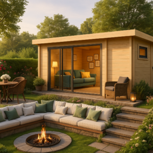 6x4m Fjordholz Gartenhaus Alu Concept 70 B| Rabatt: 26%