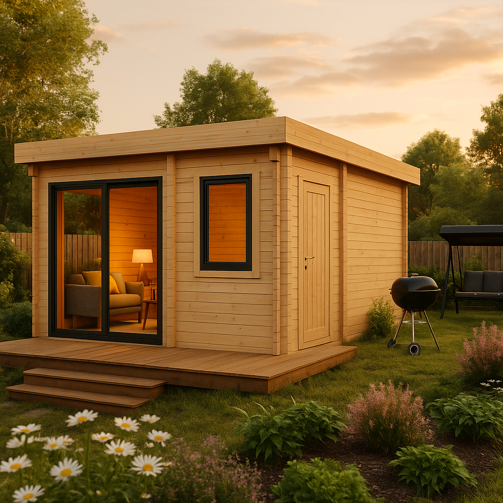 Fjordholz Gartenhaus Alu Concept 70 G Fjordholz Gartenhaus Alu Concept 70 G