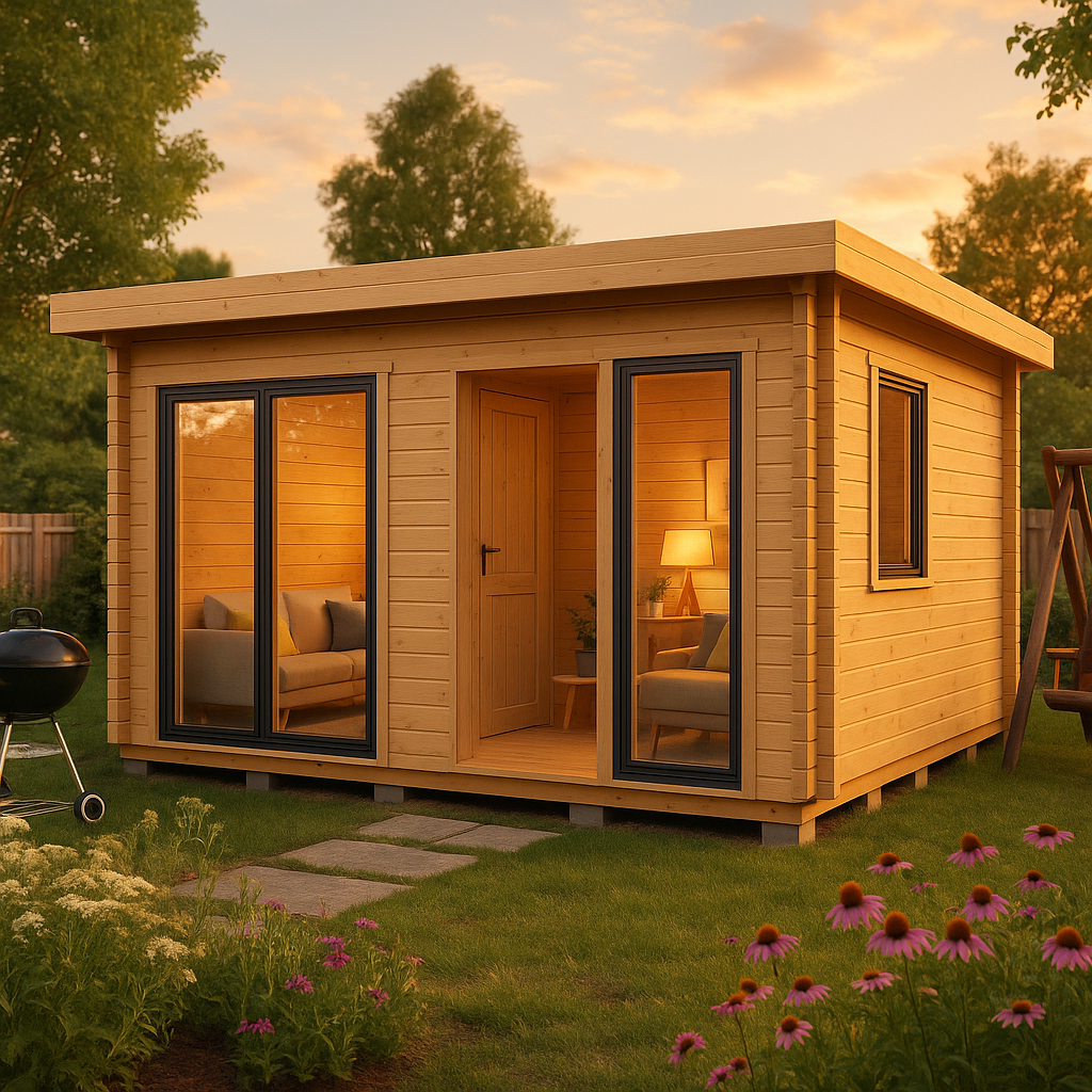 Fjordholz Gartenhaus Alu Concept 70 G Fjordholz Gartenhaus Alu Concept 70 G