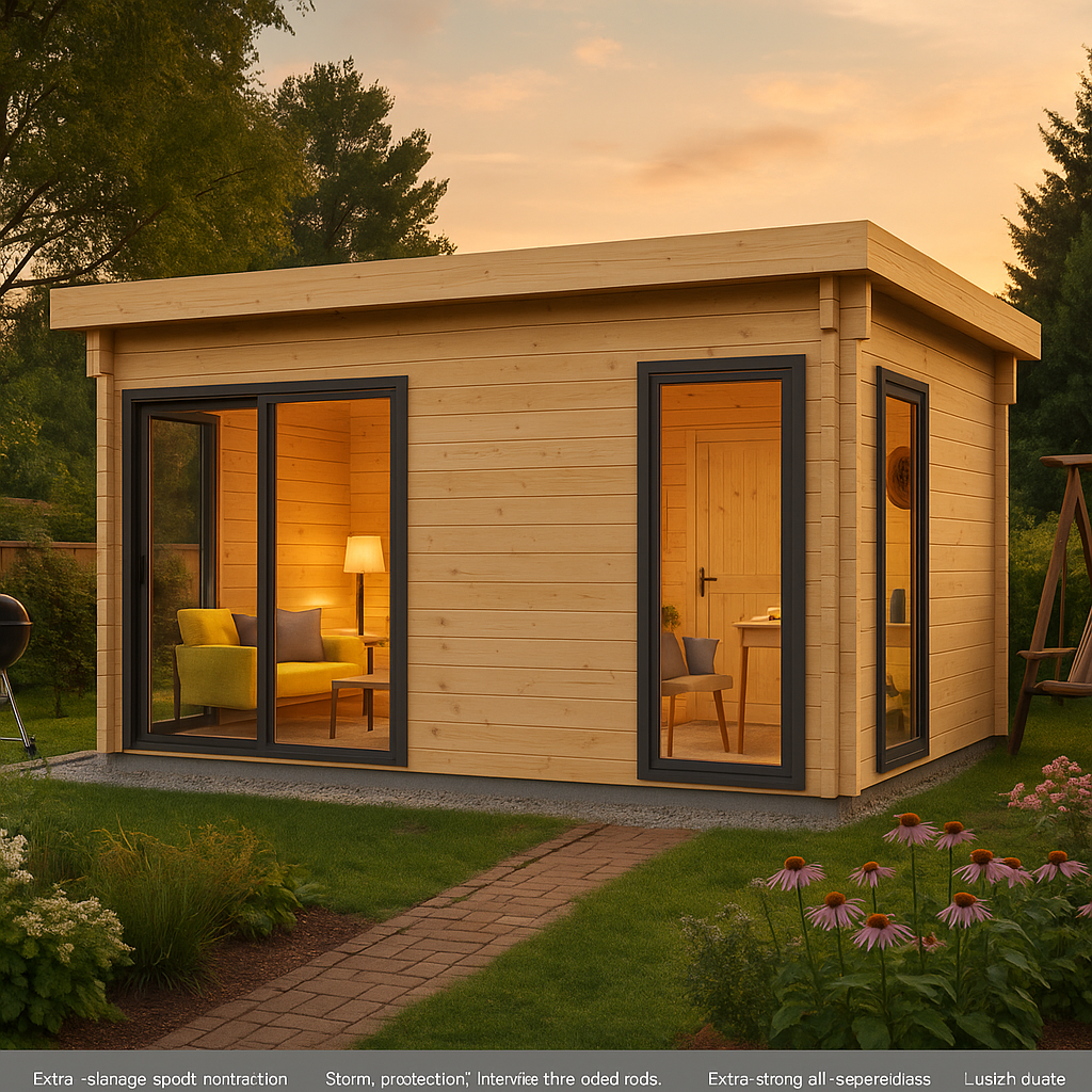 Fjordholz Gartenhaus Alu Concept 70 G Fjordholz Gartenhaus Alu Concept 70 G