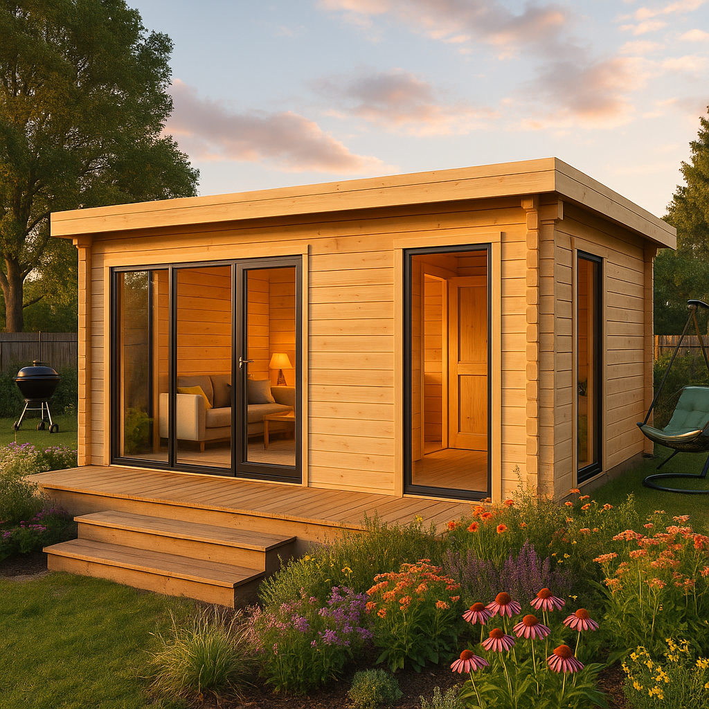 Fjordholz Gartenhaus Alu Concept 70 G Fjordholz Gartenhaus Alu Concept 70 G