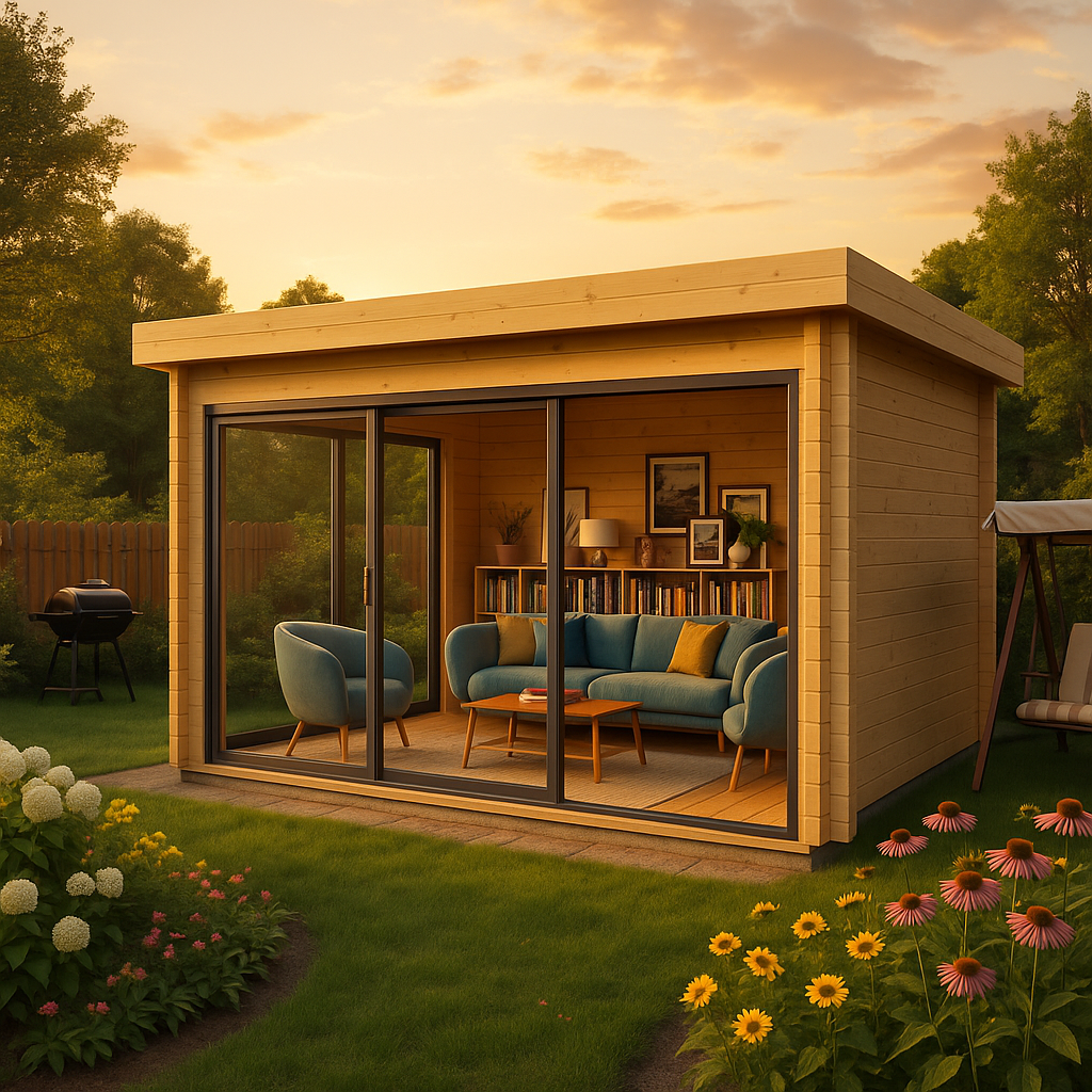 Fjordholz Gartenhaus Alu Concept 70 H