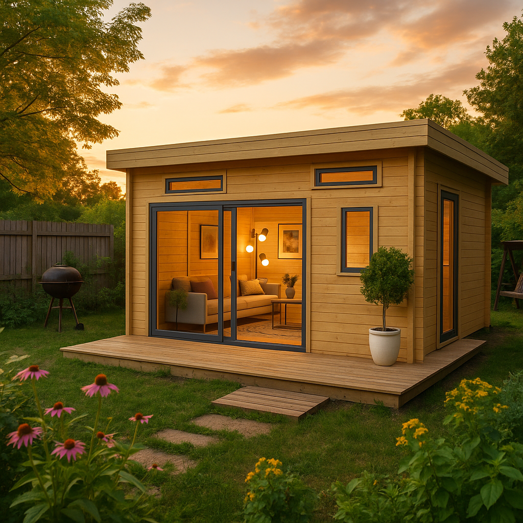 Fjordholz Gartenhaus Alu Concept 70 I Fjordholz Gartenhaus Alu Concept 70 I