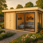 Fjordholz Gartenhaus Alu Concept 70 J