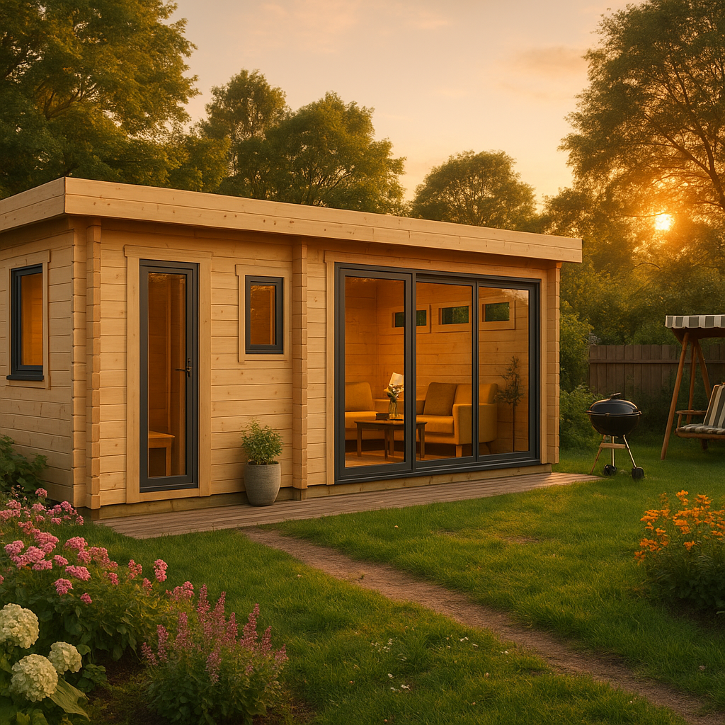 Fjordholz Gartenhaus  Alu Concept 70 K